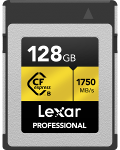 Lexar CFexpress Pro Gold R1750/W1500 128GB Type B