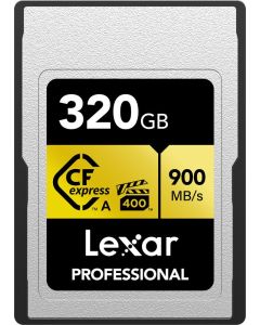 Lexar CFexpress 320GB Type A Gold,900MB/s read 800MB/s write)